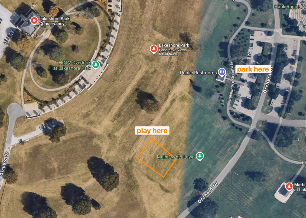 Lake Shore Park Main Events Lawn